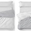 Estelia funda nórdica Bicolor Reversible (50/50) - Blanco-Perla