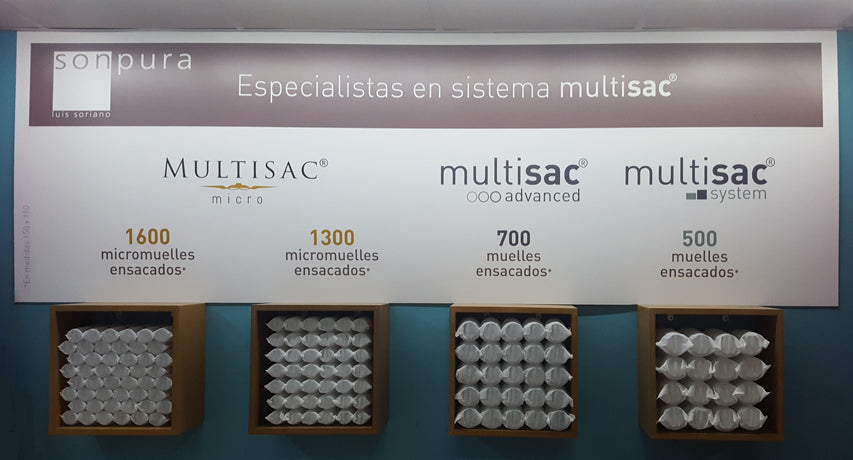Colchones Multisac Micro de Sonpura