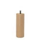 Juego 2 Patas de madera de haya, altura 18 cm