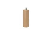 Juego 2 Patas de madera de haya, altura 18 cm