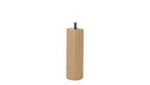 Juego 2 Patas de madera de haya, altura 18 cm