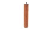 Juego 2 Patas de madera de cerezo, altura 26 cm