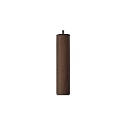 Pata madera color wengué 30 cm