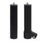 Juego 2 patas con ruedas Stonepik. Color negro. Altura 25.3 cm.