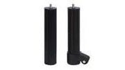 Juego 2 patas con ruedas Stonepik. Color negro. Altura 25.3 cm.