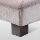 Juego 4 patas madera cuadrada wengué 7 cm + 4 patas centrales metálicas