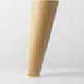 Juego pata Piedi Legno Obliqui 11 cm. color Natural. (incluída en el precio)