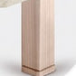 Juego 6 patas madera Cuadrada 25 cm. + 1 pata metálica central
