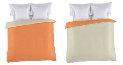 Estelia funda nórdica Bicolor Reversible 100% Algodón